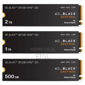 Wd_black 1tb Sn7100 Nvme Internal Gaming SSD