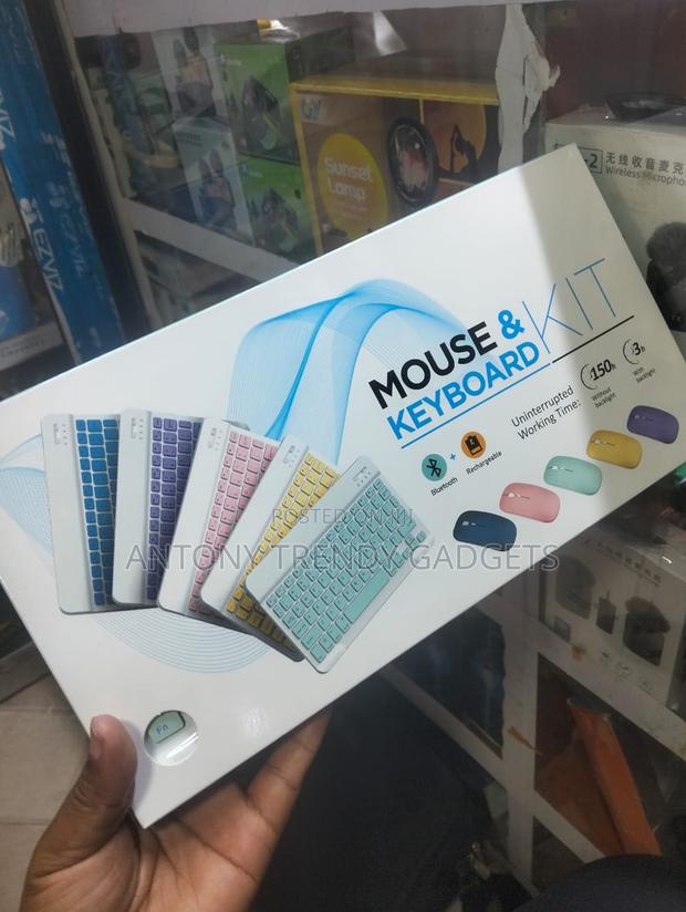 Rechargeable Bluetooth Keyboard And Mouse Combo Set - main view