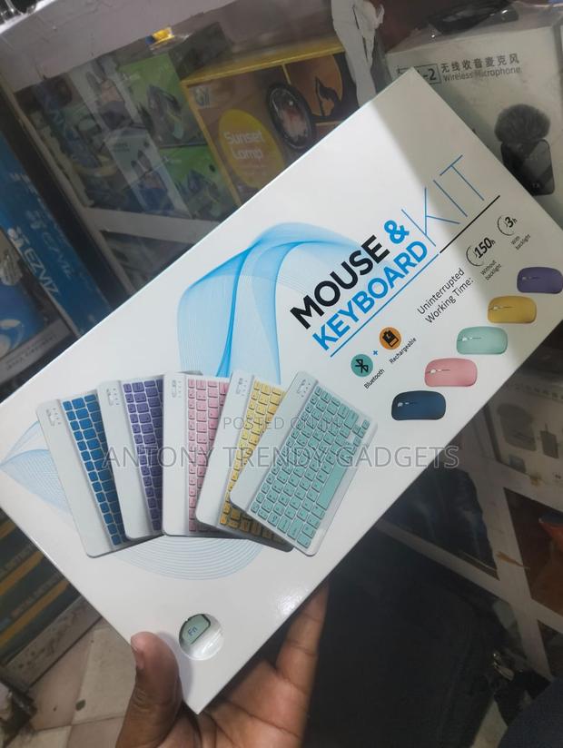 Rechargeable Bluetooth Keyboard And Mouse Combo Set - thumbnail 4