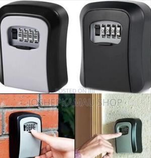 *Wall-Mounted Key Lock Box Full Metallic 4-Digit Combination - main view
