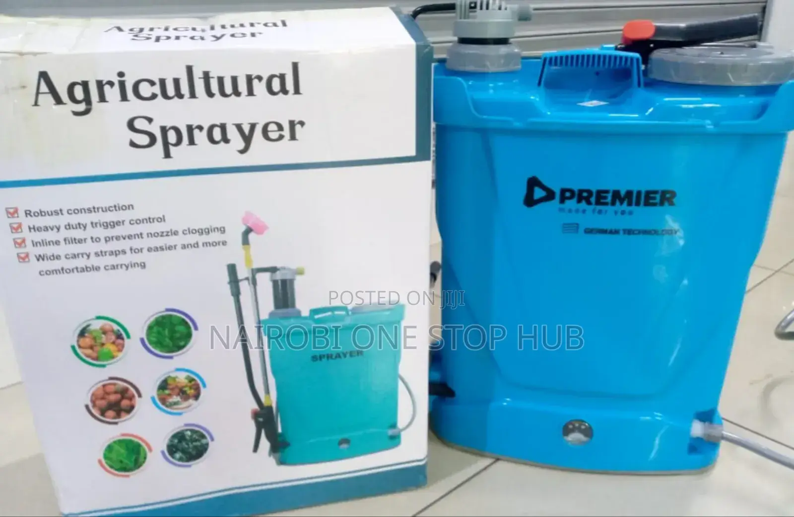 Premier 20litres Battery Operated Agricultural Sprayer