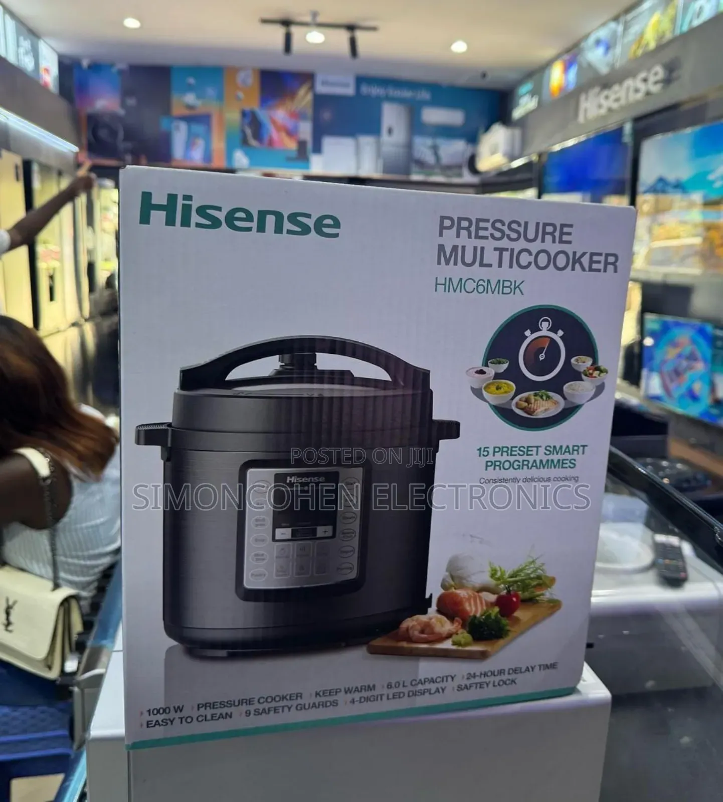 Hisense 6l  Electric Pressure Cooker