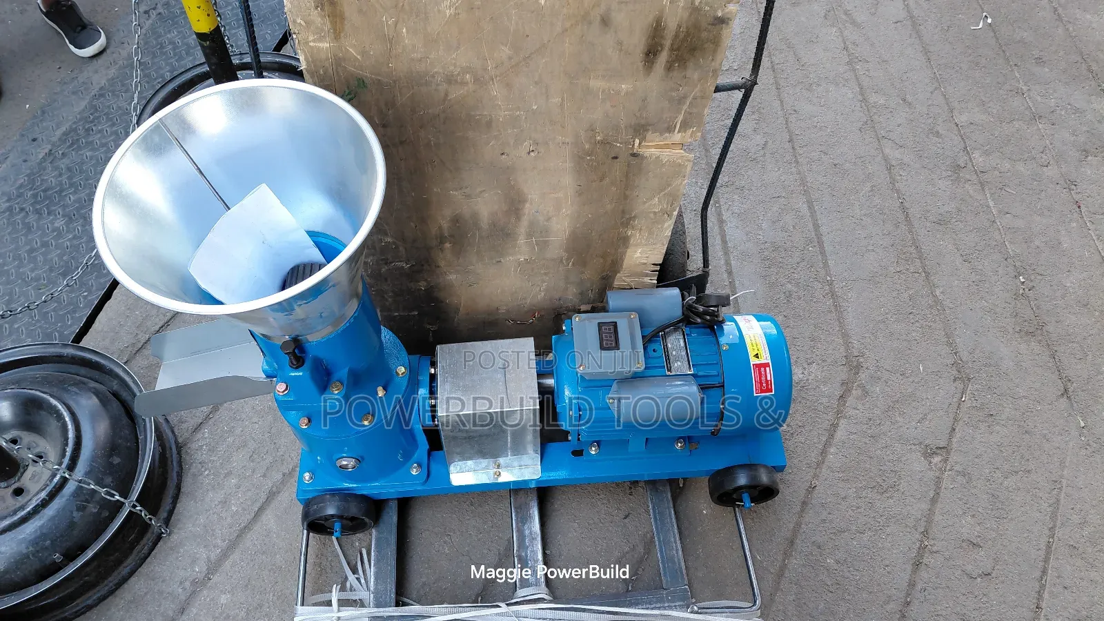 Pt1500 Lenhard Germany 200kgs Feed Pellet Machine With 5hp Motor