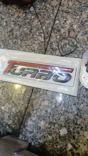 Turbo Name Emblem – Original Chrome Car Badge