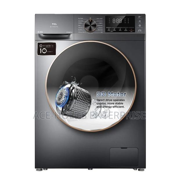 TCL 10kg Front Load Washing Machine Wash and Spin