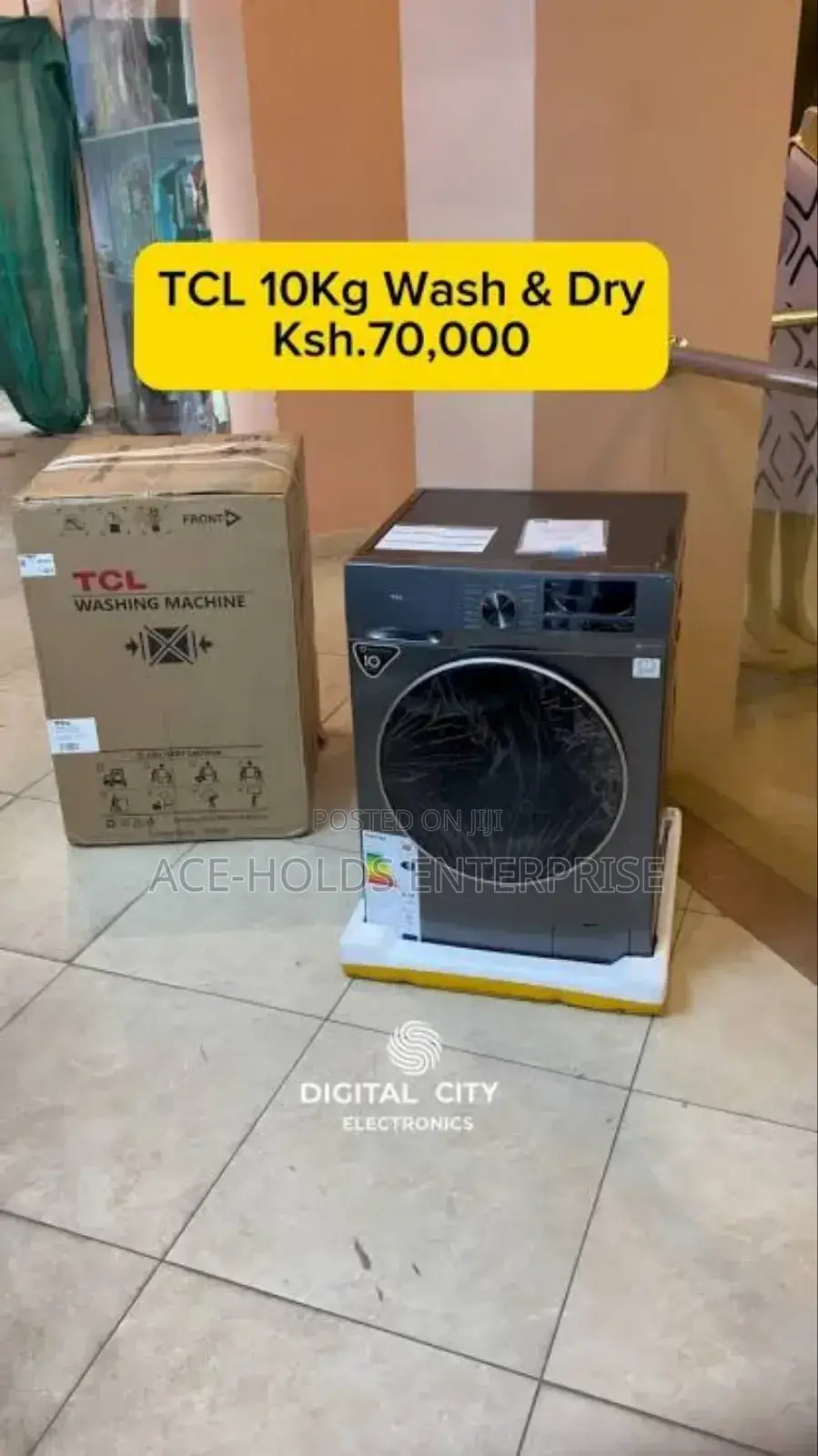 TCL Front Load Washing Machine 10kg/6kg Dryer