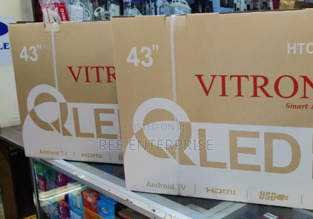 Hot Deal 
Vitron 43" Qled Smart Android Frameless With Bluetooth - thumbnail 2