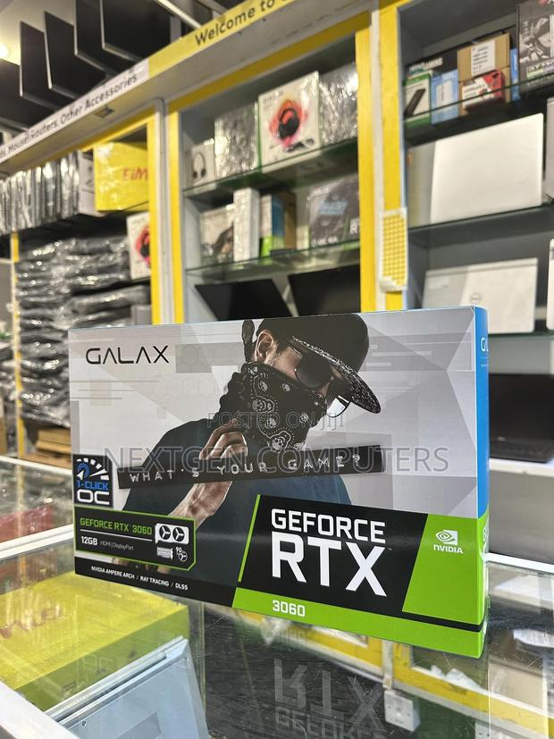 Galax 12gb Nvidia Geforce RTX 3060 Gddr6 192bit Gaming Graphics Card