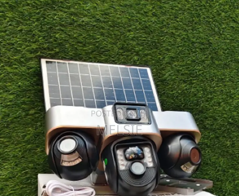 V380 4g PTZ Solar Camera With Reliable Surveillance in Remote Areas