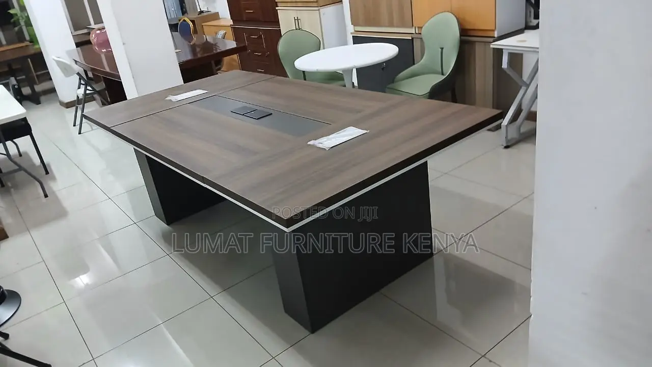 Spacious 8-Seater Conference Table