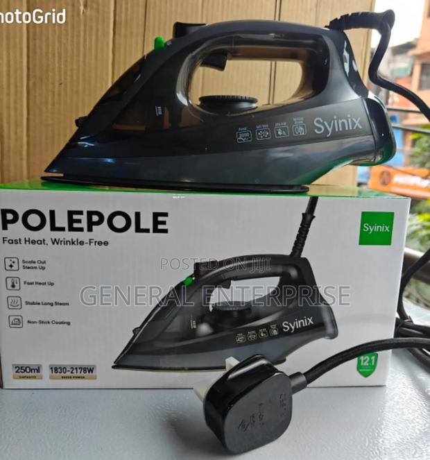 Steam Iron Box, Syinix Steam Iron Box