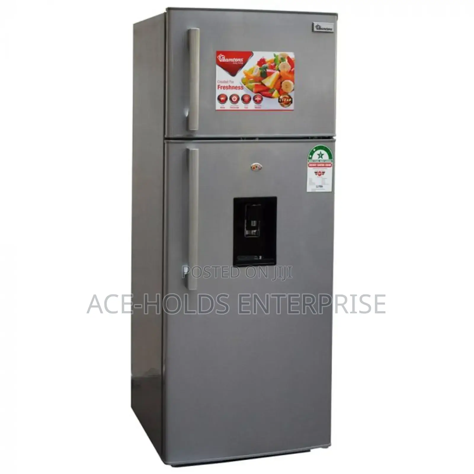 *Ramtons 213litres Fridge With Dispenser