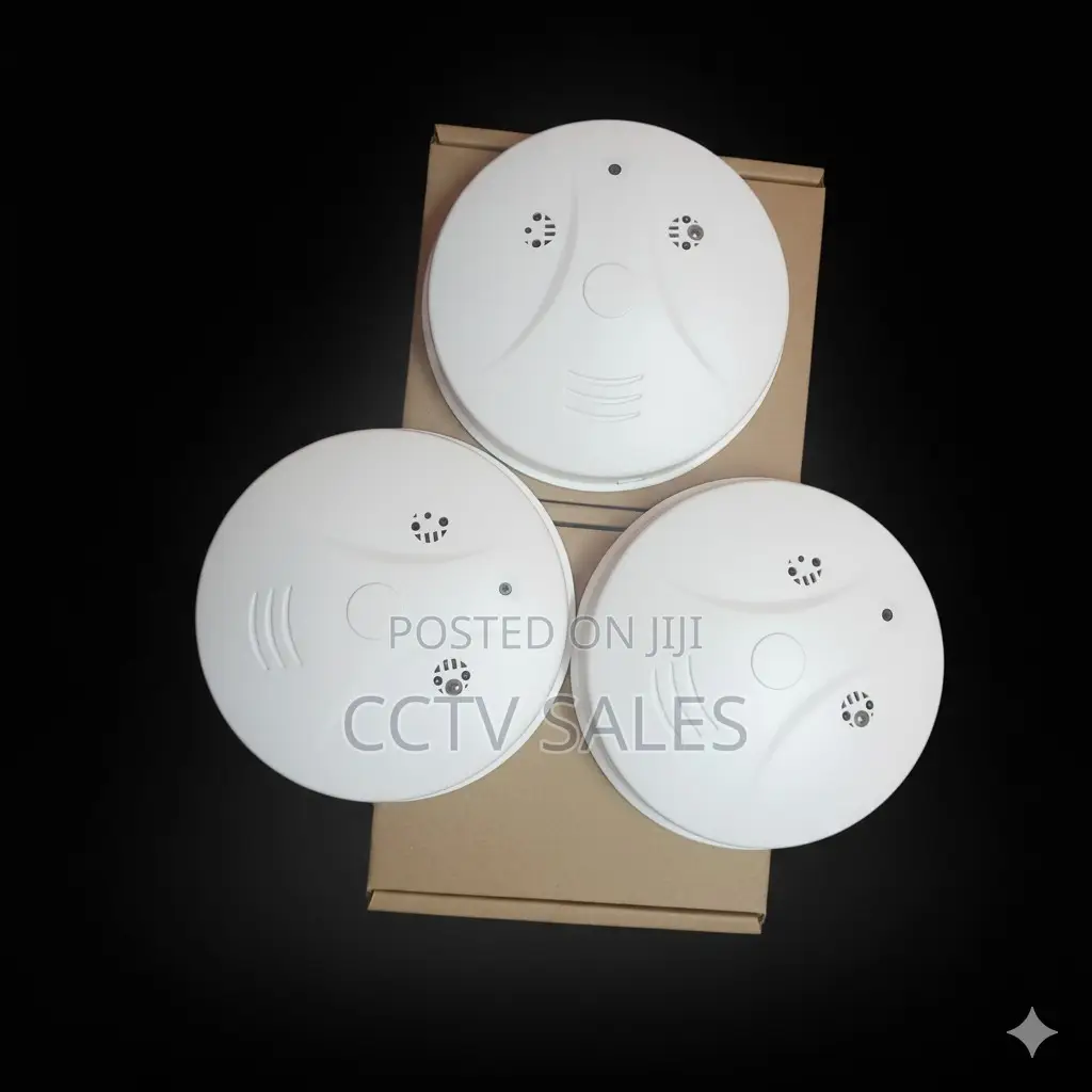 Wifi Camera Ipc-V380--S 3mp Smoke Detector Wi-Fi Camera V380