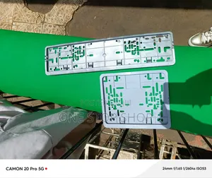 Silver Plastic New Generation Plates Holder