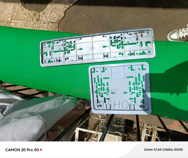 Silver Plastic New Generation Plates Holder - main view