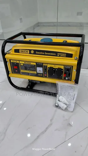Daichi 2.4kw Dc2500 With 7hp Engine Petrol Generator