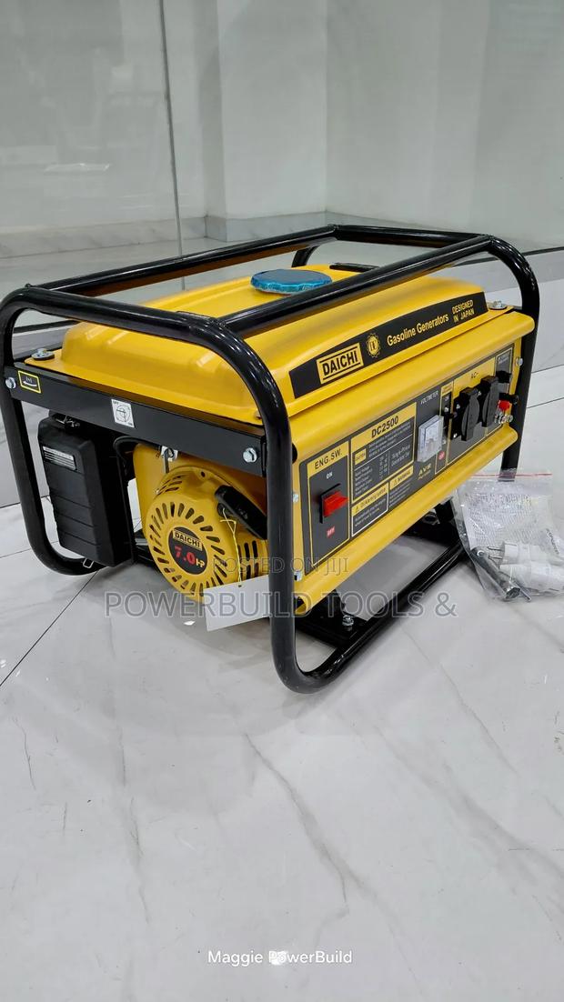 Daichi 2.4kw Dc2500 With 7hp Engine Petrol Generator - thumbnail 2