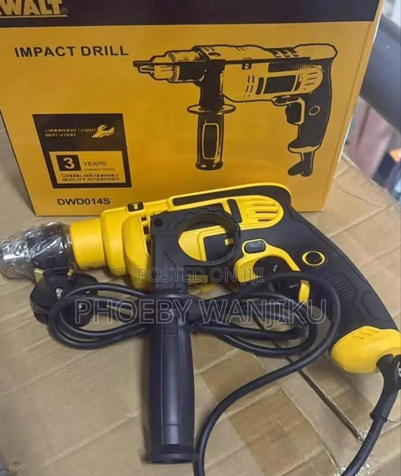 Effective Dewalt Impact Drill (Corded)
