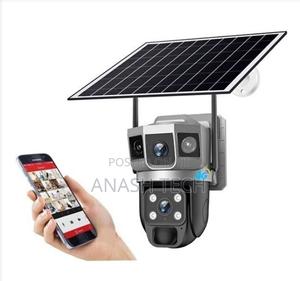 Super V380 Dual Lens 4g Solar Camera Night Vision Two Way Audio - thumbnail 2