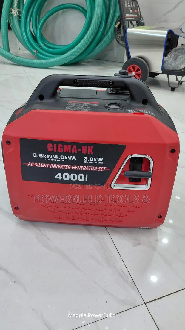 Cigma Uk Silent Inverter Generator 3.6kw/4kva Generator - main view