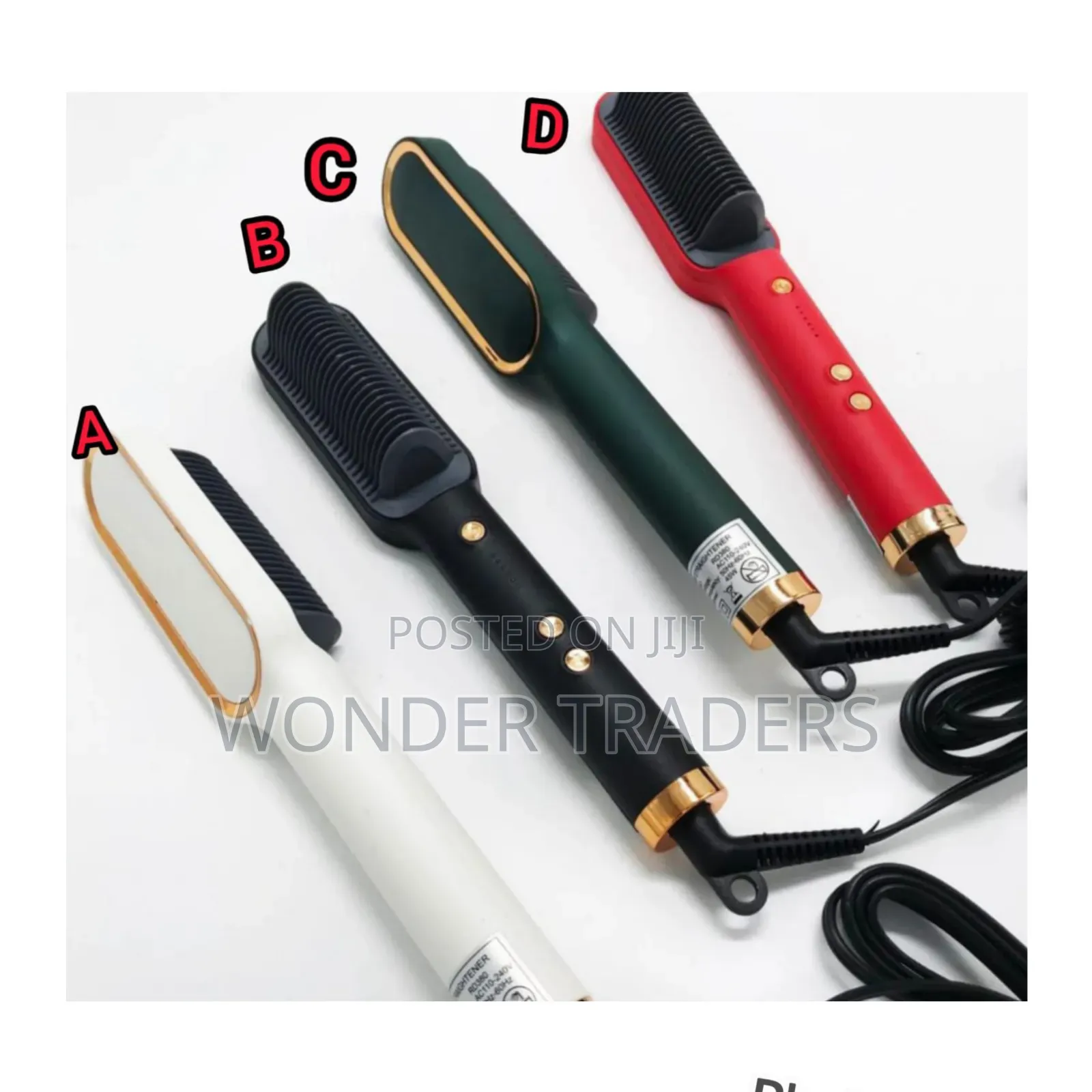 *Electric Hair Straightener Comb