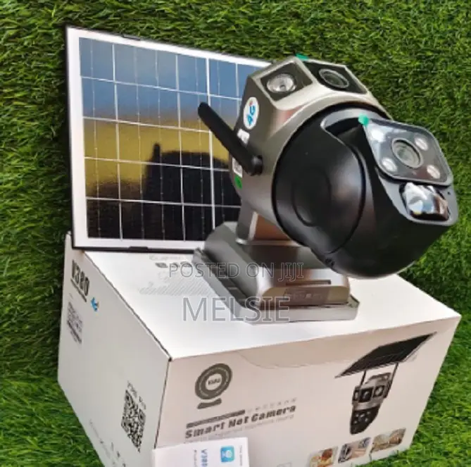 4g Solar Powered Battery Floodlight PTZ Camera Outdoor Camera