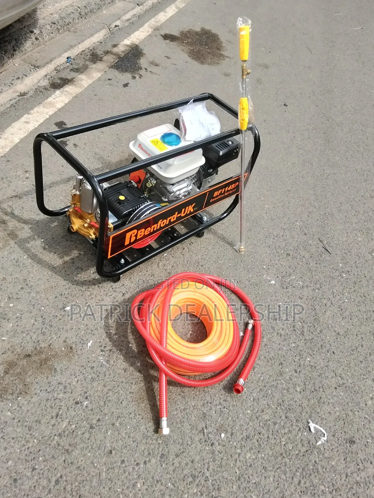 7hp Trolley Sprayer
