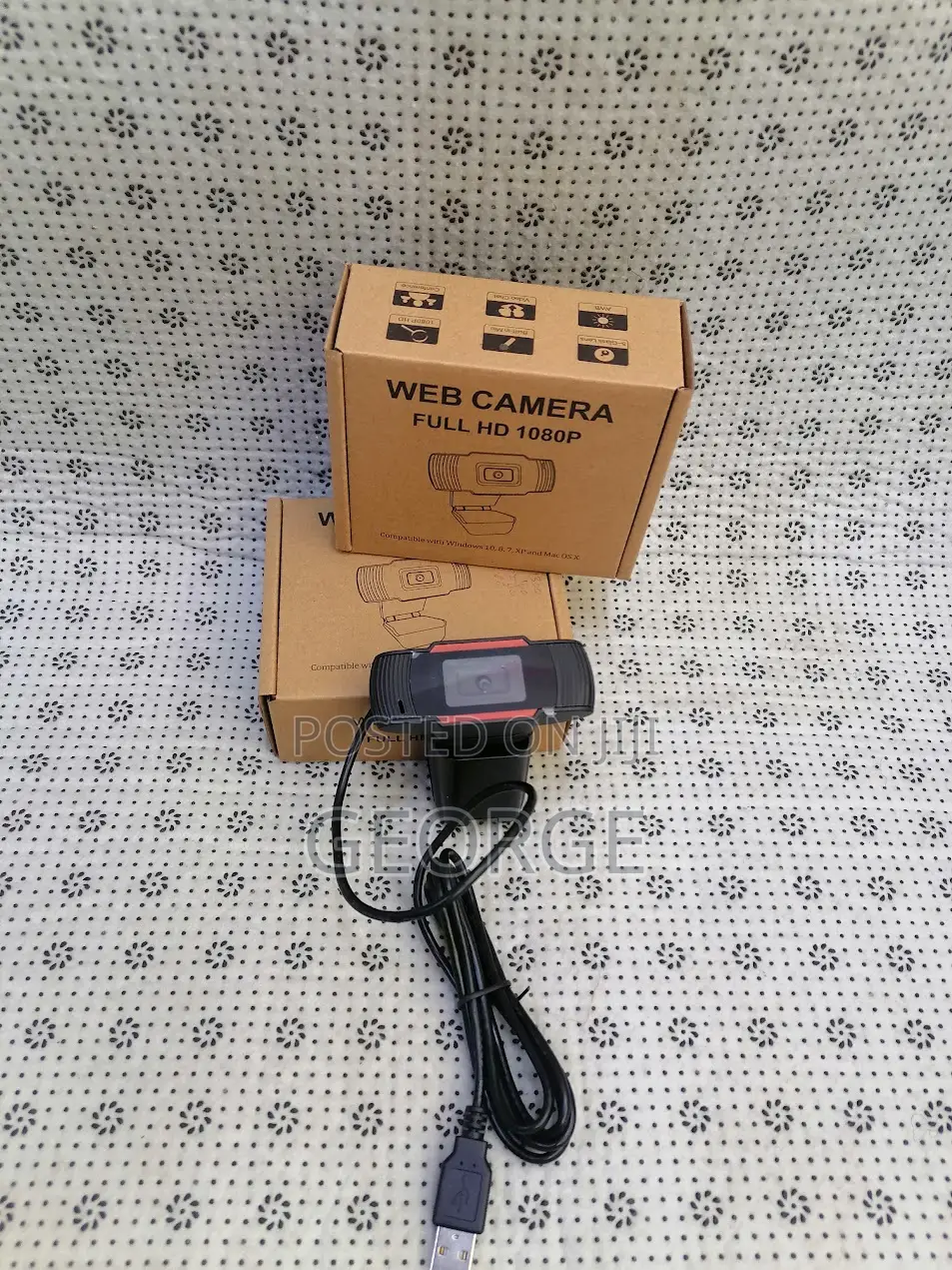 New Usb Hd 1080p Webcam With Inbuilt Mic