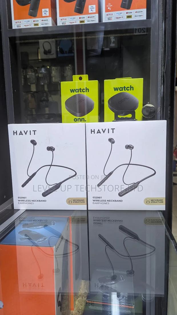 Havit E529bt Neckband Bluetooth Wireless Earphone - thumbnail 3