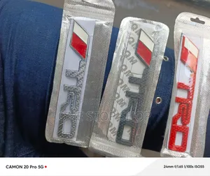 TRD Badges for Body Stick One Self Adhesive