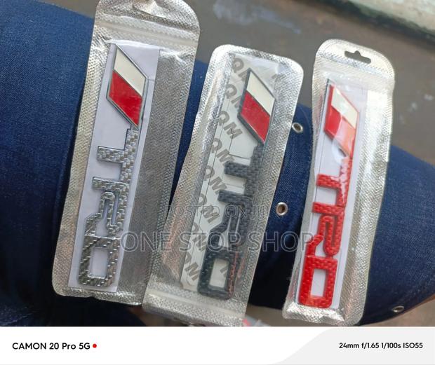 TRD Badges for Body Stick One Self Adhesive - thumbnail 2