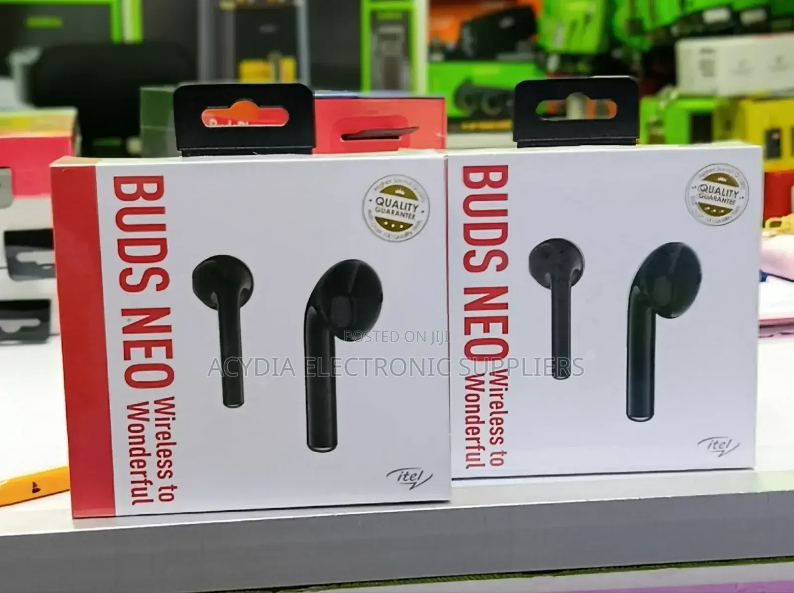 Itel TWS Budsneo With Noise Cancellation Bluetooth Earbuds