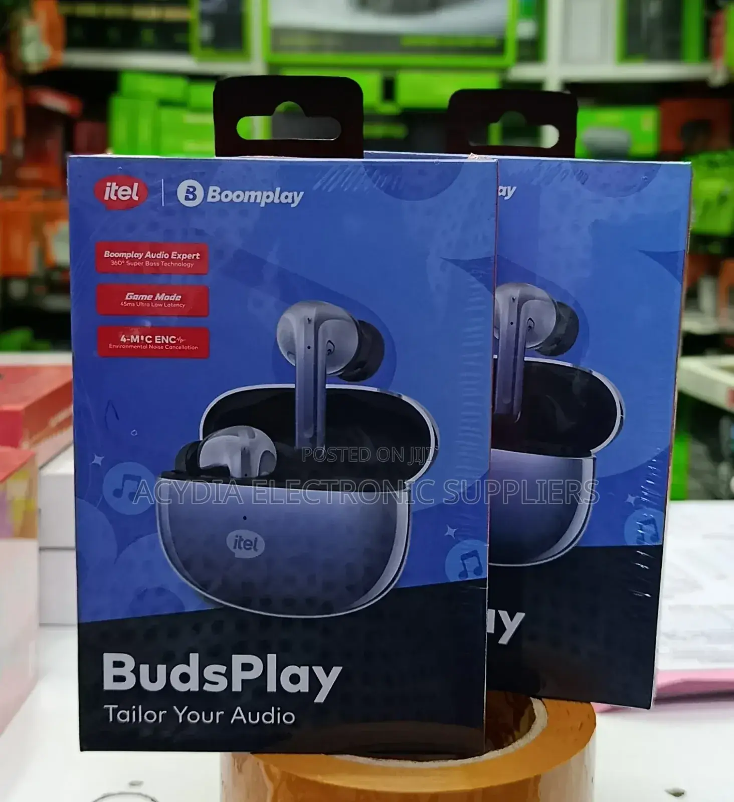 Itel Buds Play Bud Bass 4 Mic Earbuds