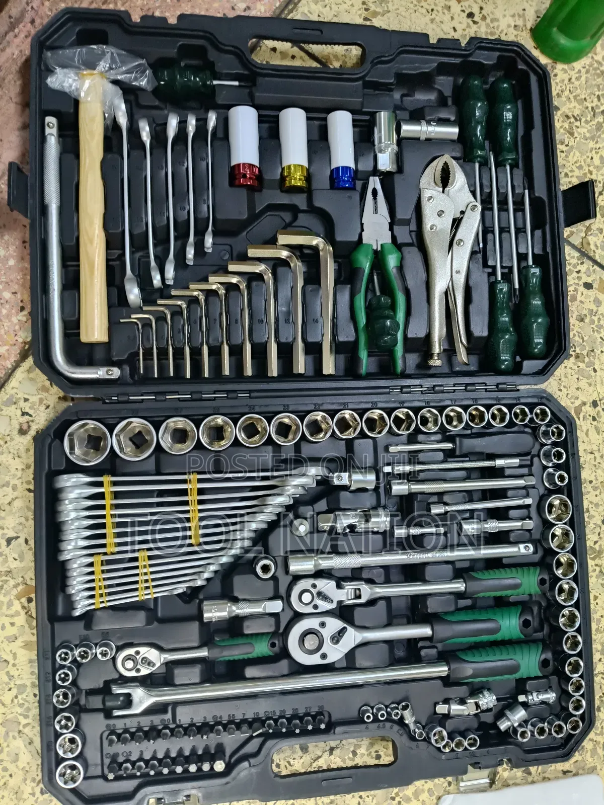 142pc Combination Socket Wrench
