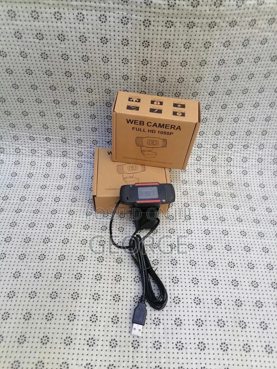 Hd 1080p Usb Web Camera With Microphone And Inbuilt Mic