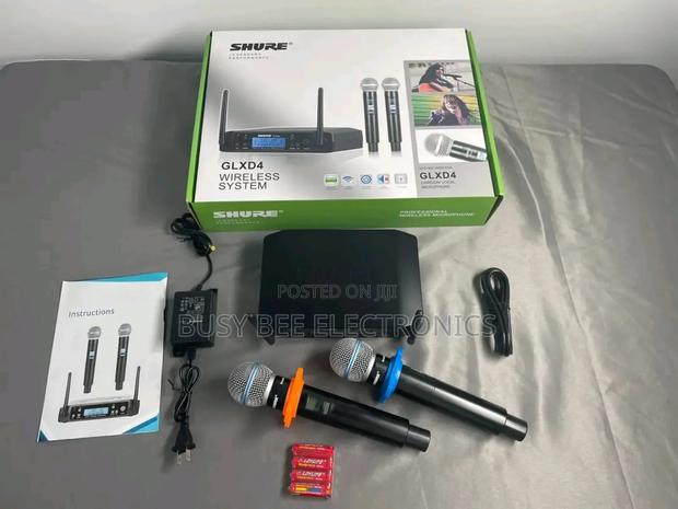 Shure Quality Uhf Wireless Microphone - thumbnail 3