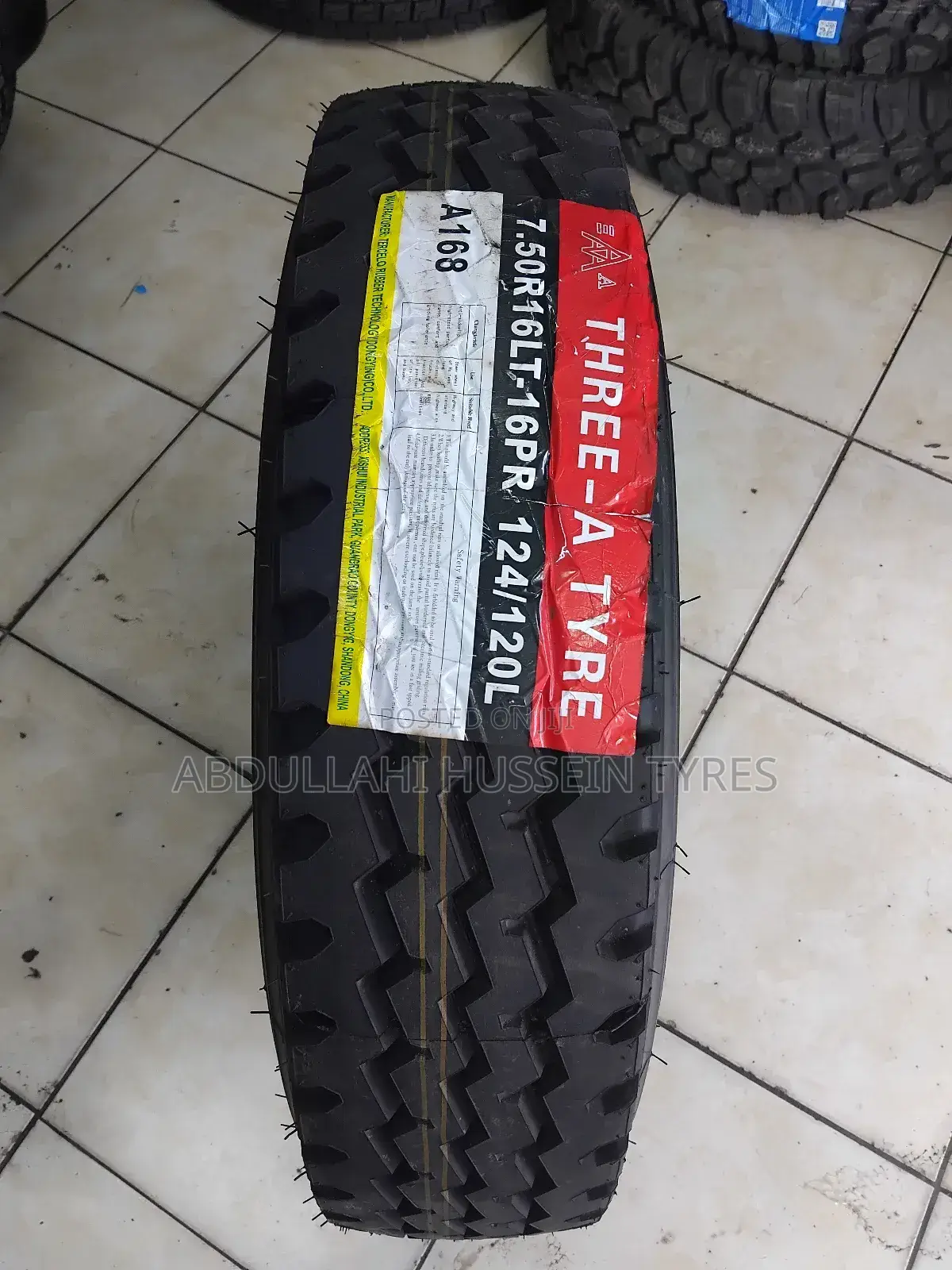 750 R16 Thee a Tyre 16pr