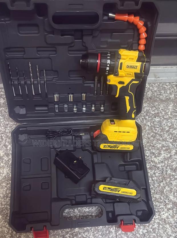 Dewalt 88v Cordless Drill and Tool Set. - main view