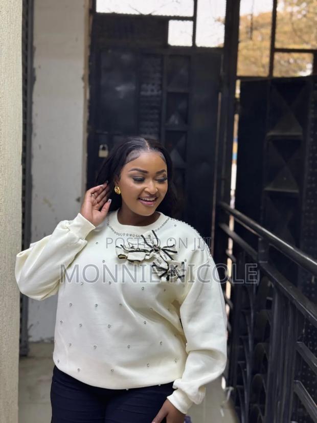 Trendy Sweatshirts. Fleece Fabric - main view