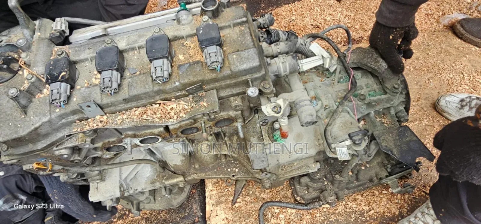 Nissan Wingroad/Advan Slim Engines With a Gear