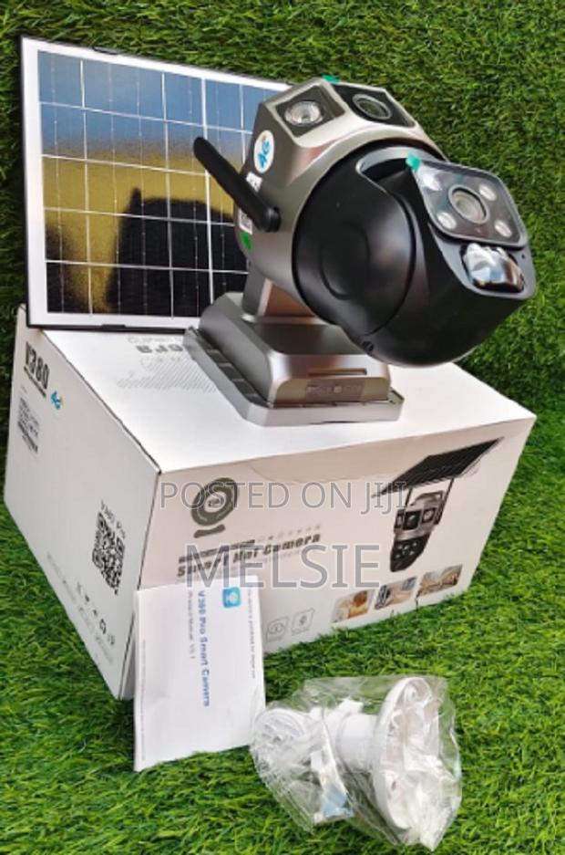 4mp Dual Lens 4g PTZ Solar Camera With High-Definition Video