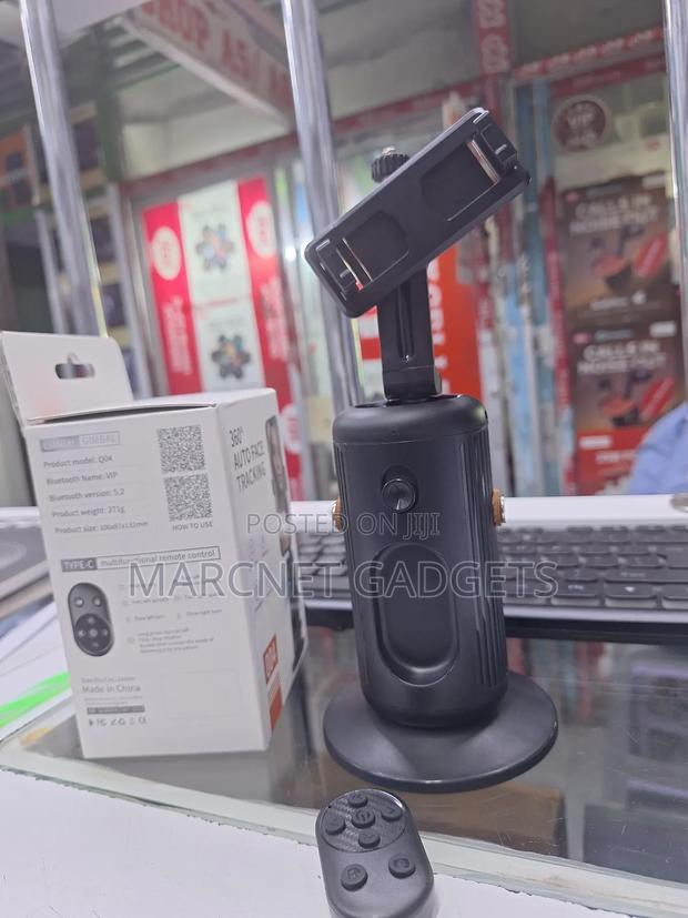 360 Auto Ai Face Tracking Table or Tripod Mounting With Remote
