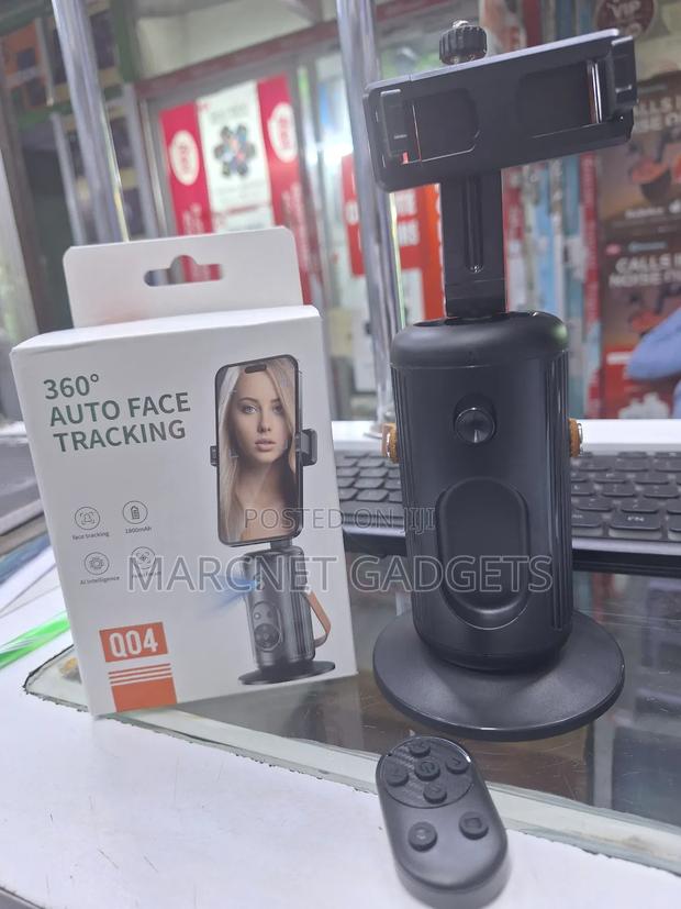 360 Auto Ai Face Tracking Table or Tripod Mounting With Remote - thumbnail 2