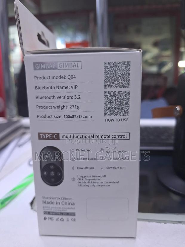 360 Auto Ai Face Tracking Table or Tripod Mounting With Remote - thumbnail 3