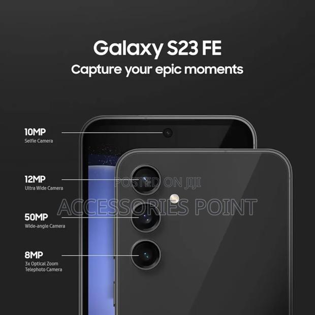 Samsung Galaxy S23 FE 128 GB Black - thumbnail 2