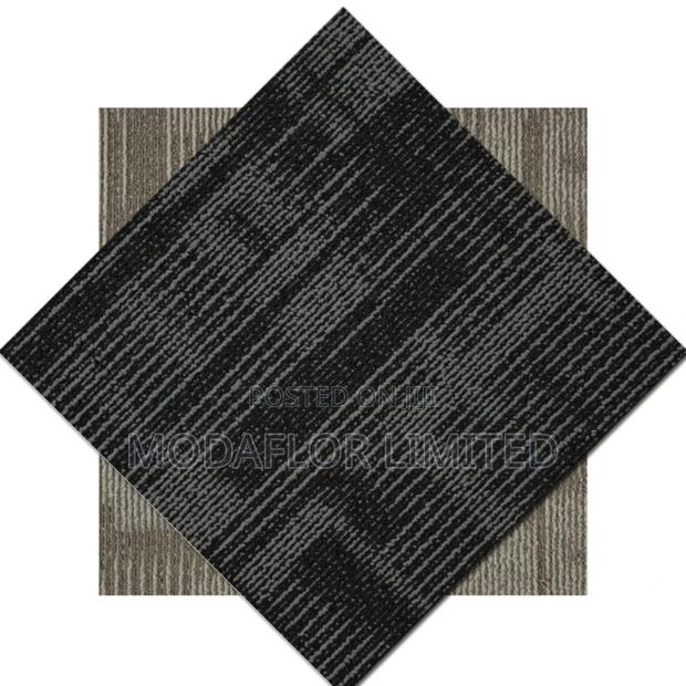 Textured Carpet Tiles – Modern Minimalist Finish