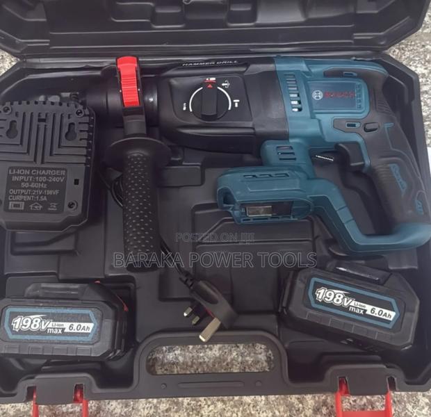 Cordless Rotary Hammer Drill (Bosch) - thumbnail 2