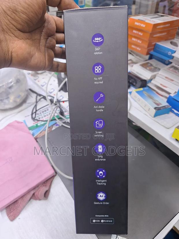 Ai Face Tracking 1.8m Quadrupod Stand Selfie Stick Light Remote - thumbnail 3