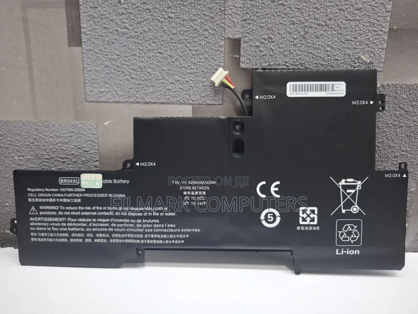 Laptop Replacement Battery For Hp Elitebook 1020 Br04xl G1