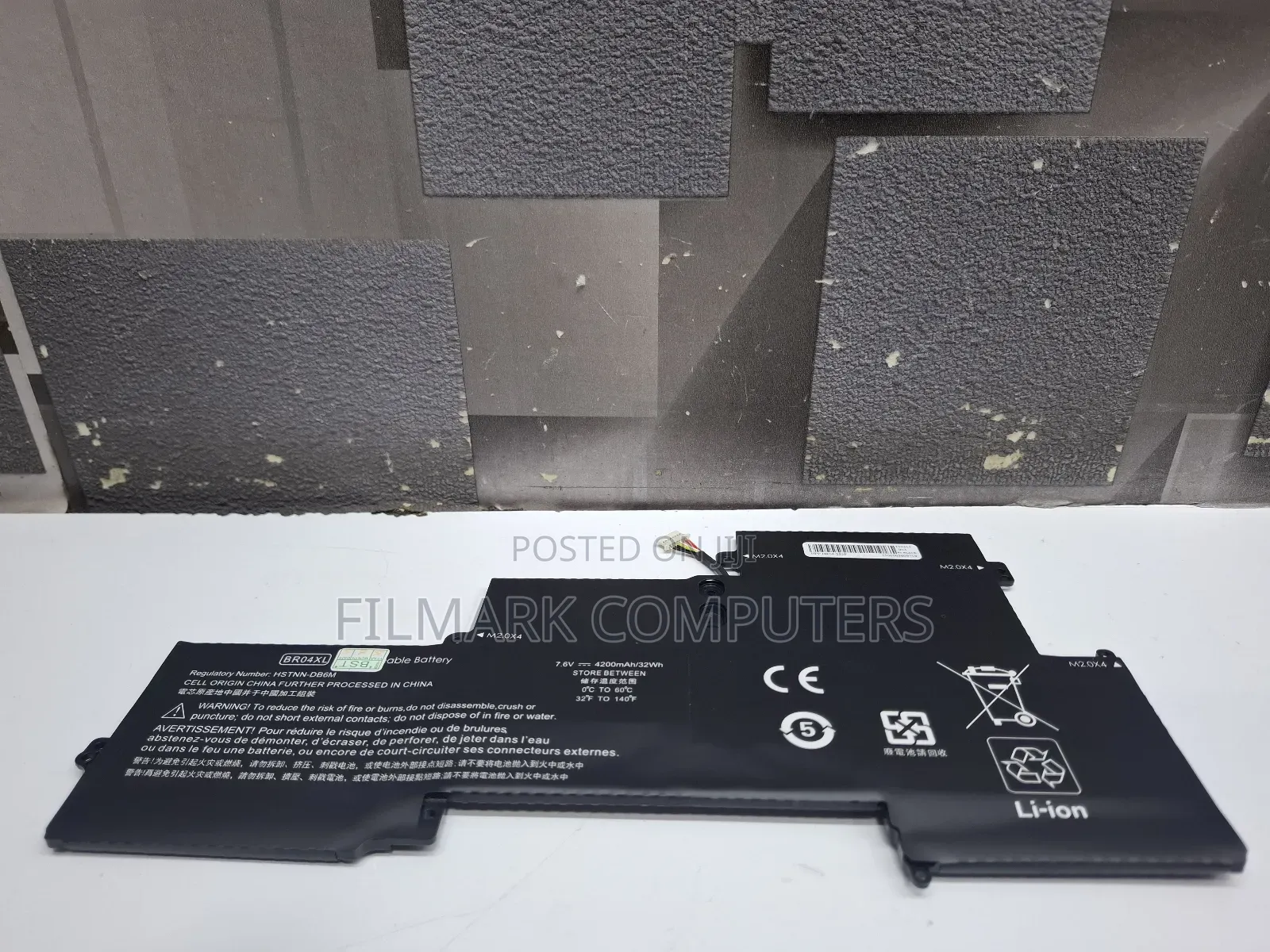 Laptop Replacement Battery For Hp Elitebook 1020 Br04xl G1